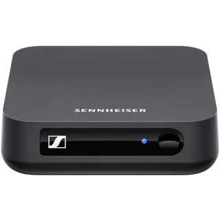 Sennheiser BT T100 Bluetooth-Audio-Transmitter für Hi-Fi oder Home Entertainment Schwarz, 9.3 x 9.3 x 2.7 cm