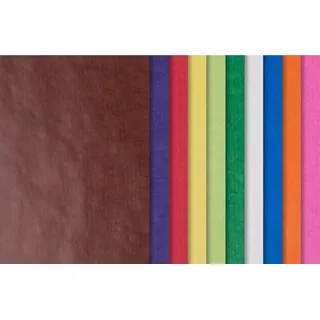 Folia Transparentpapier 42 g/m2 100 Bogen 50 x 70 cm farbig sortiert