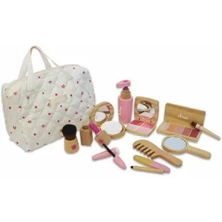Vedes Amia Holz Kosmetik-Set, inklusive Tasche