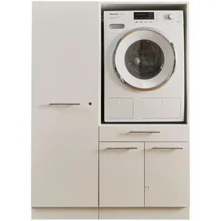 laundreezy Mehrzweckschrank-Set »LAUNDREEZY LDSK6«, Weiß