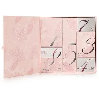 DIAMONIQUE® Sommer Kalendar 7 tlg. Set Brillantschliff Edelstahl
