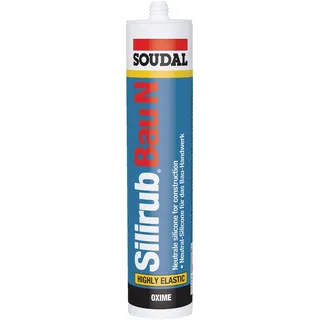 SOUDAL Silikondichtstoff Silirub Bau N 300 ml