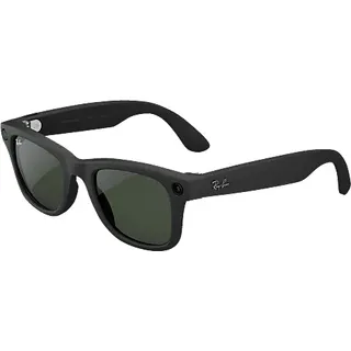 Ray-Ban Meta Wayfarer, matt Schwarz, selbsttönend Klar - Graphit, AI Glasses