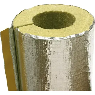 Feuer-Anker Isolierung für Rauchrohr Abgasrohr Kamin 110-180 mm Alu Rauchrohrisolierung 1m