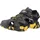 J Borealis Boy C Sandal Black/Yellow 27