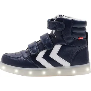 hummel Stadil Flash LED Sneaker Kinder 1009 black iris 38