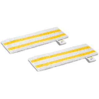 Kärcher Universal Bodentuchset EasyFix 2 saugstarke Bodentücher Weiß