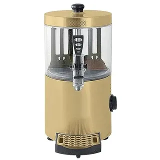 Sirchoco Schokoladendispenser 3L heiße Schokolade Kakaodispenser Punsch gold