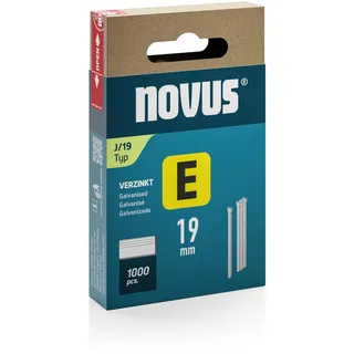 Novus Tackerklammern Nägel 19 mm 1.000 St.