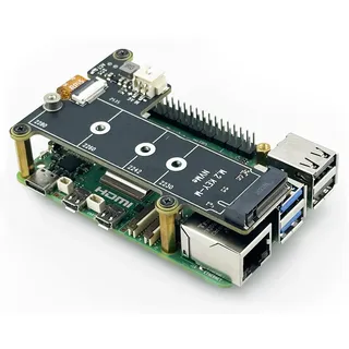ElectroCookie PCIe auf M.2 NVMe SSD HAT Board für Raspberry Pi 5 (X1001)