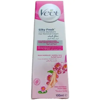 Veet Silky Fresh Haarentfernungs - Creme Für Normale Haut- Körper & Beine.