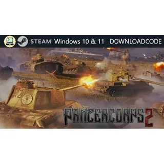NEU PC Computer Spiel Panzer Corps 2 für Windows 10 11 STEAM Download Code Key