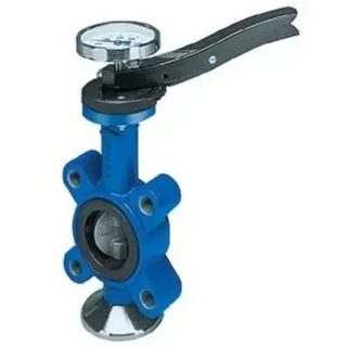 ARI GESA Absperrklappe GGG, Scheibe 1.4581, Manschette EPDM, PN16, DN80, mit Rasterhebel, Anfl., 1 Stk.