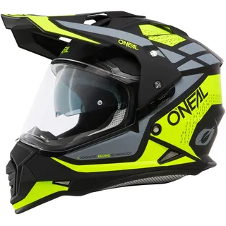 O'Neal Oneal Sierra R Endurohelm - neongelb-schwarz-grau - M