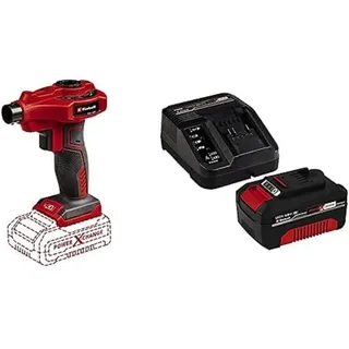 Einhell Akku-Luftpumpe CE-AP 18 Li Power X-Change (18V, Luftstrom 670 l/min, Betriebsdruck 0,05 bar, inkl. 4,0 Ah Akku und Ladegerät)