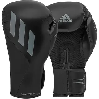 Adidas Boxhandschuhe Speed Tilt 150 Schwarz/Grau, 8 oz