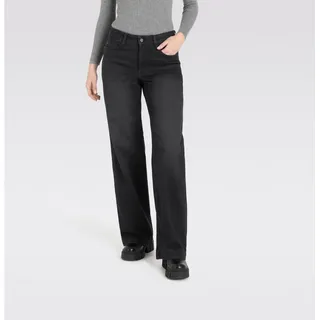 MAC Dream Wide Mid Jeans Schwarz 34/32