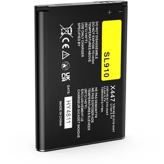 1 Stück 1380mAh Akku für Siemens Gigaset SL910, SL910A, SL910H Telefon 3.7V Li-Ion Ersatzakku Kompatibel mit Original-Teilenummer V30145-K1310K-X447, V30145-K1310-X447, V30145-K1310K-X447-0-HY