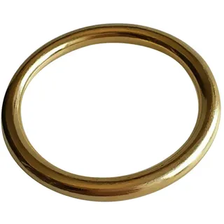 MagiDeal Metallringe Rundringe Messing O-Ringe Ø 5,1cm für Hundehalsband Gürtel Gurte