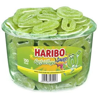 HARIBO Saure Apfelringe 150 Stück