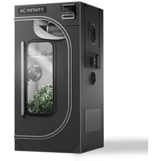 medimary Advance Grow Zelt 90 x 60 x 180 cm Schwarz