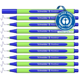 Schneider Line-Up Fineliner blau 0,4 mm, 10 St.