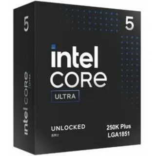Intel Ultra 5 Processor 250K Plus 18 cores (6 P + 12 E) up to 5.3 GHz