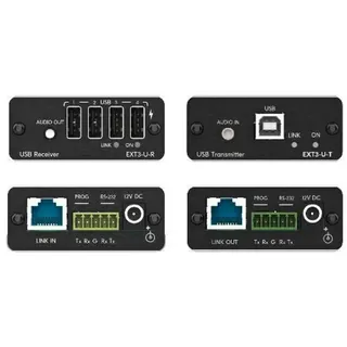Kramer Electronics Kramer Ext3-u-kit Mini-medienkonverter - Black