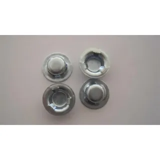 Big 4x Hutclips 10 mm Befestigungen für Räder für Bobby Car und Traktor sowie f