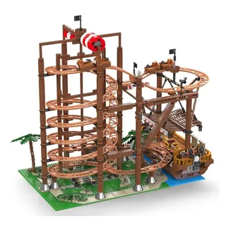 Mould King Double Helix Achterbahn 2174-tlg. 11013