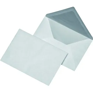 MAILmedia 40 Briefumschläge DIN B6 Kuvert mit Seidenfutter