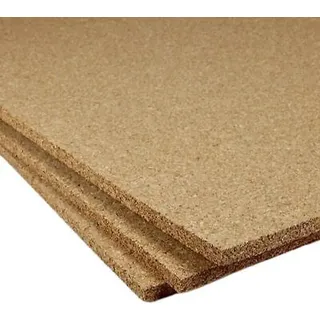 EKB-Kork Korkplatte Pinnwand Modellbau 1000 x 500 x 10mm, R.2010 - Hellbraun