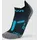 Run 2IN Socken Black/Turquoise 45-47