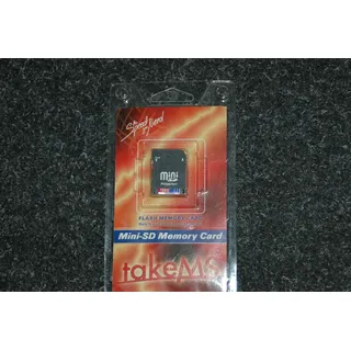 Speicherkarte Mini SD Memory Card 128 MB Adapter auf SD im Blister