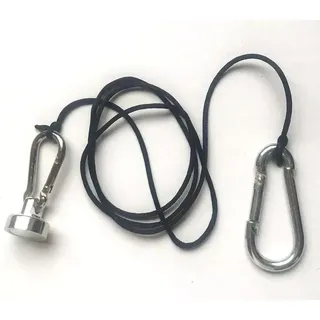 Generisch Boule Kugel Magnetaufheber Boccia Kugelaufheber Luxus Magnet Aufheber mit Kordel