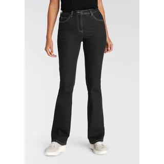 Arizona Bootcut-Jeans hohe Leibhöhe Gr. 18 - L Gr, black, , 62894815-18 K + L Gr