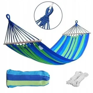 Hängematte mit Spreizstab, Gestell, Hängesessel, Seilen & Tasche