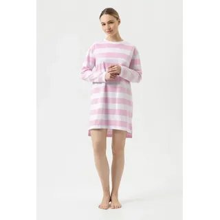 MEY Streaked Lines Nachthemd Soft Pink M