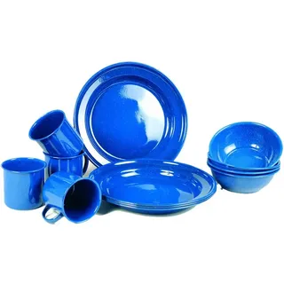 Mil-Tec Western Geschirr-Set 12-tlg. Blau