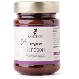 Sanchon Currypaste Tandoori bio
