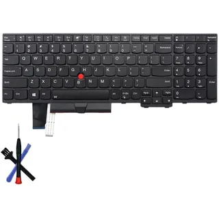 Ersatz mit hintergrundbeleuchteter Tastatur für Lenovo Thinkpad L15 Gen1 Gen2 (US Englisch, Hintergrundbeleuchtung)