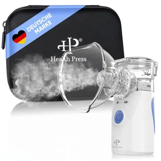 Health Press® Inhalationsgerät – Tragbarer, Reisetauglicher Inhalator für Erwachsene & Kinder 1 St Gerät