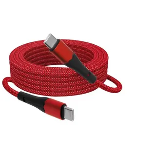 2M Ladekabel fur Toniebox 2. Kompatibel mit Tonie Box 9V Ersatz des Original-USB-Ladekabels für Toniebox 2 Audioplayer.(Langlebiges rotes Strickfaden