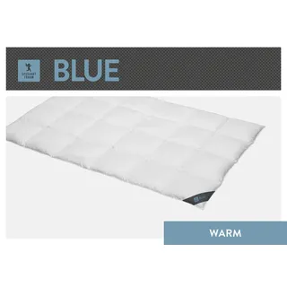 SPESSARTTRAUM Daunendecke Blue warm, 60% Daunen, 40% Federn 155x220 cm