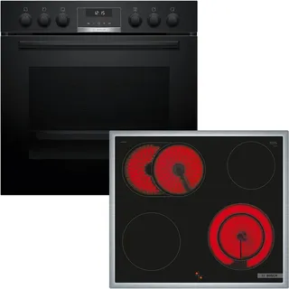 Bosch HND611LS67 (HEB517BB3 + NKN645GA2E) Herdset mit Backwagen und Hydrolyse