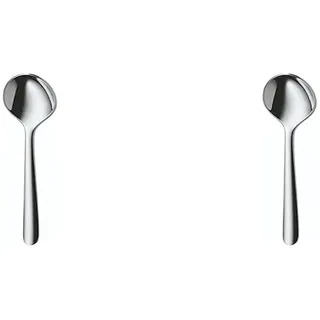 WMF Flame Kaffeelöffel, Teelöffel 13,5 cm, Cromargan protect Edelstahl poliert, kratzbeständig, spülmaschinenfest (Packung mit 2)