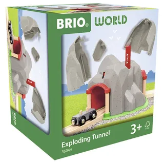BRIO 63604400 - Tunnel mit Sprengfunktion