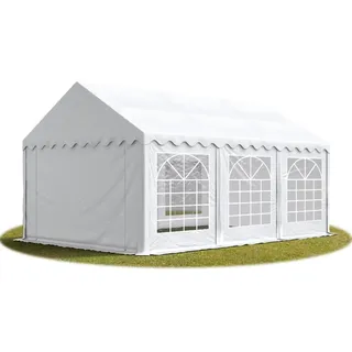 4 x 6 m inkl. Seitenteile weiß (4758)