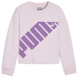 Puma Mädchen Pullover PUMA POWER Crew TR G 679361-60 176 - Grape Mist - 176