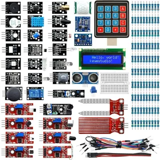 keyestudio 37-in-1-Sensormodul-Kit, kompatibel mit Arduino IDE, Raspberry Pi, elektronisches Starter-Kit für Anfänger geeignet